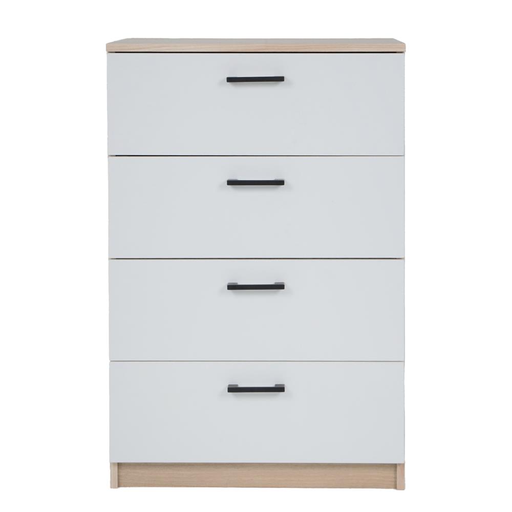 ตู้ลิ้นชัก 4 ลิ้นชัก FURDINI AMORE 59 ซม. สีไวท์โอ๊ค/ขาว