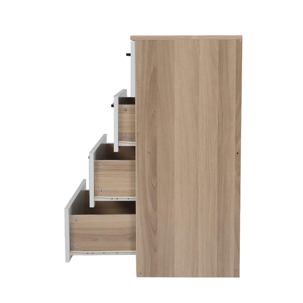 ตู้ลิ้นชัก 4 ลิ้นชัก FURDINI AMORE 59 ซม. สีไวท์โอ๊ค/ขาว