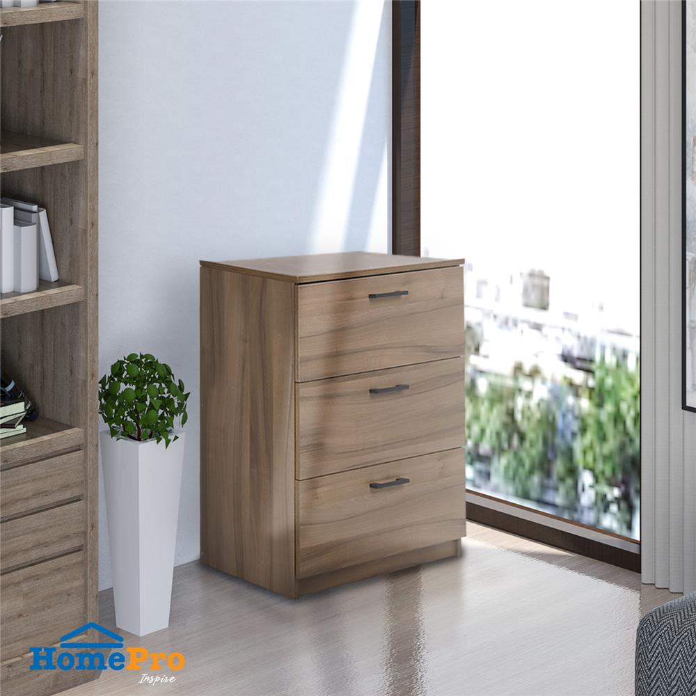 ตู้ลิ้นชัก 3 ลิ้นชัก FURDINI AMORE 59 ซม. สีวอลนัท