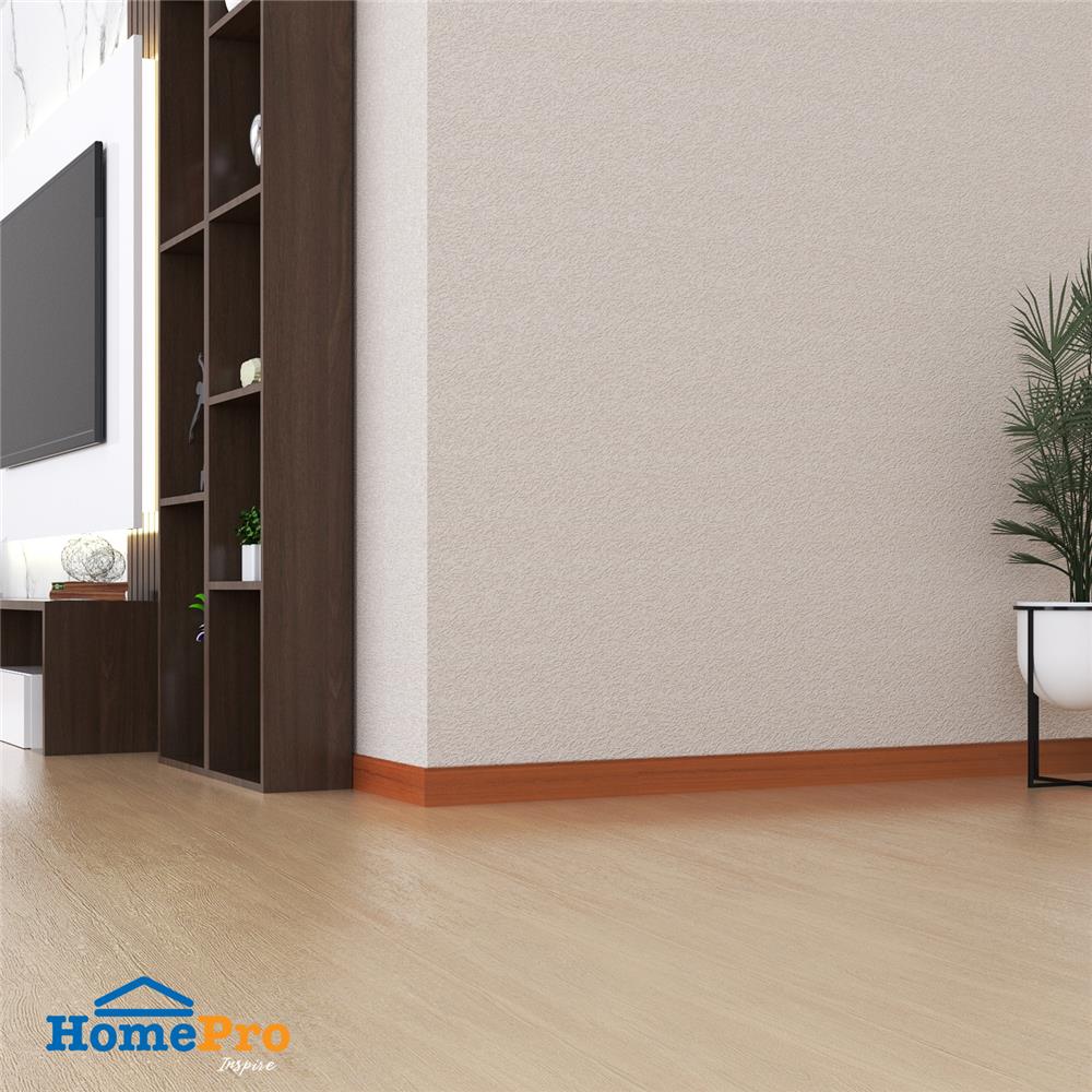 บัวพื้น PVC CROBERN 7.5x240x1.5 ซม. สีเชอร์รี่