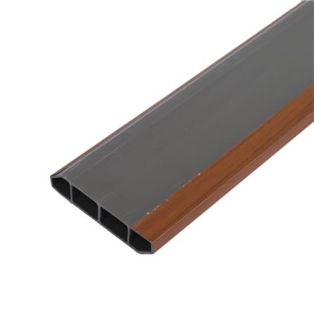 บัวพื้น PVC CROBERN 7.5x240x1.5 ซม. สีเชอร์รี่_2