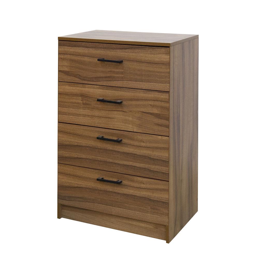 ตู้ลิ้นชัก 4 ลิ้นชัก FURDINI AMORE 59 ซม. สีวอลนัท