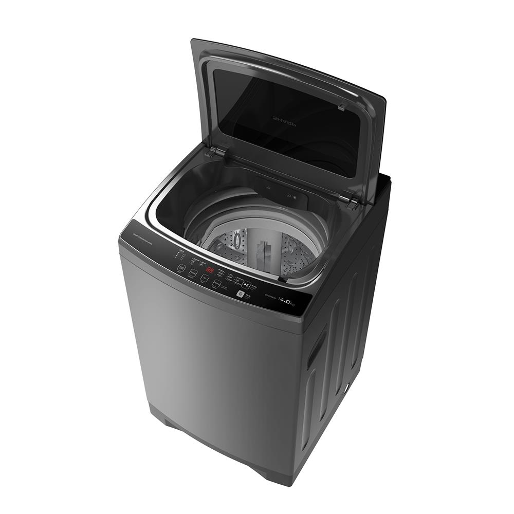 เครื่องซักผ้าฝาบน SHARP ES-W14N-GY 14 กก. สีเทา