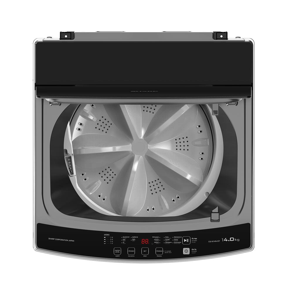 เครื่องซักผ้าฝาบน SHARP ES-W14N-GY 14 กก. สีเทา