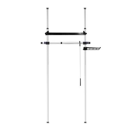 ราวแขวนผ้า 1 ราวแขวน 1 ชั้นวาง TUGU R16W สีขาว_0