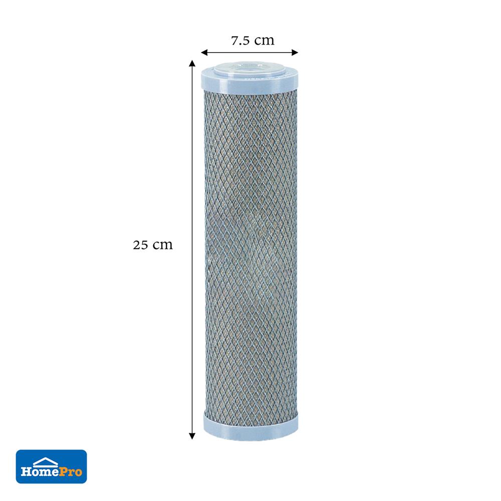 ไส้กรองน้ำดื่ม VALINA CARBON BLOCK 10 นิ้วX2.5 นิ้ว