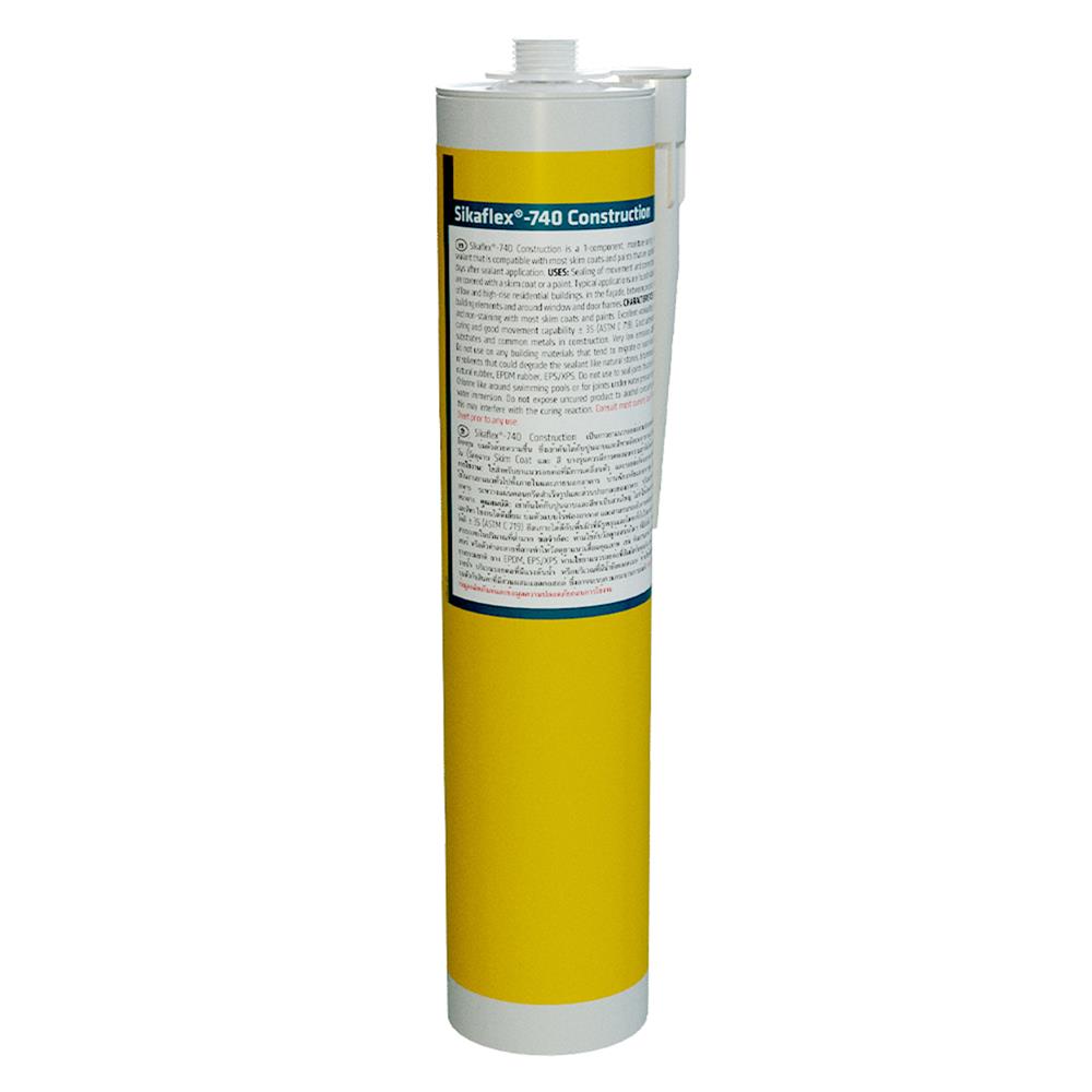 โพลียูรีเทนอุดรอย SIKA SIKAFLEX-740 CONSTRUCTION 300 มล. สีเทา