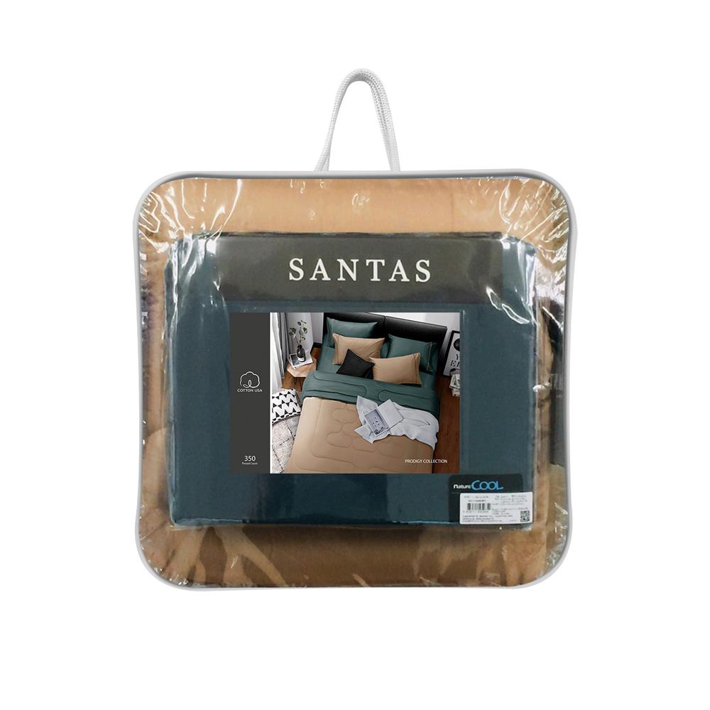 ชุดผ้าปูที่นอน 6 ฟุต 6 ชิ้น SANTAS PRODIGY BI