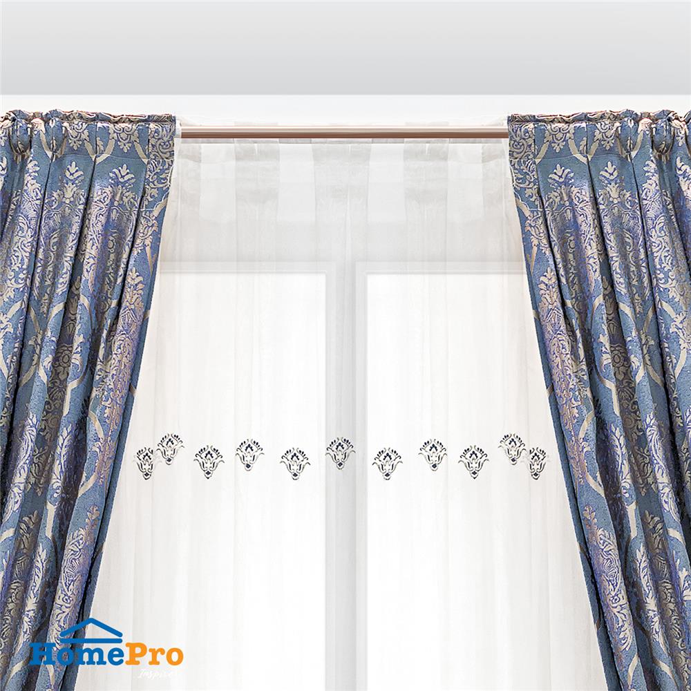 รางผ้าม่าน D.I.Y. HOME LIVING STYLE เหล็ก 2.5 ม. สีทองแดง