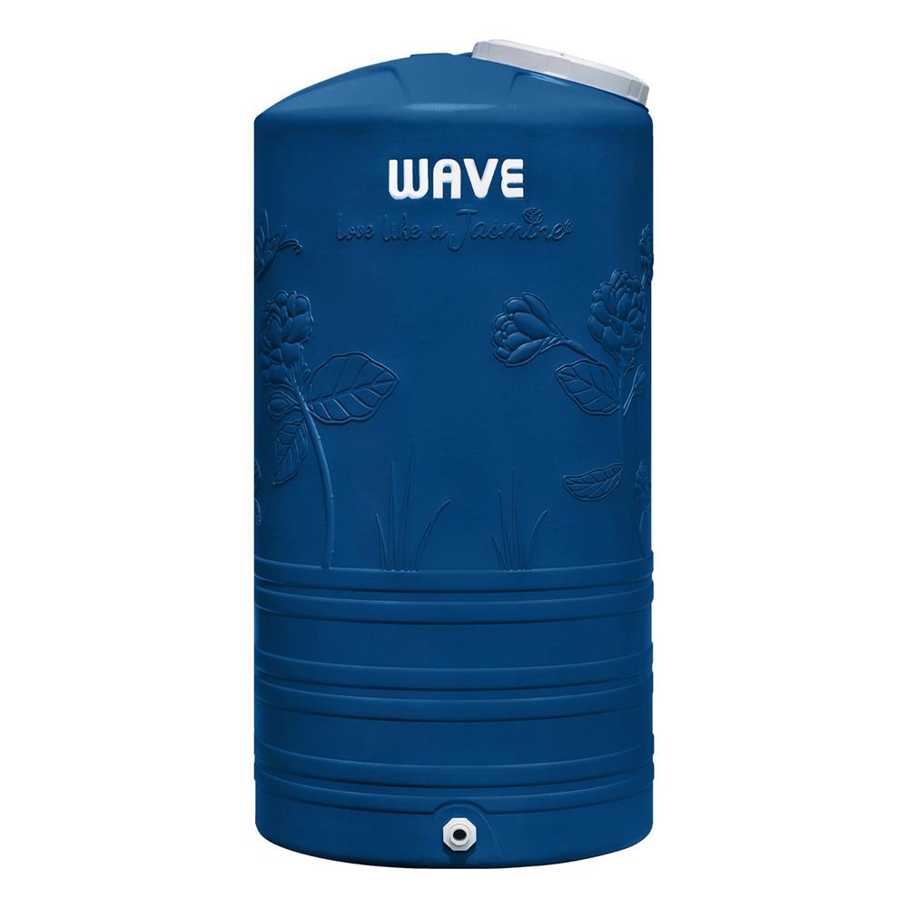 ถังเก็บน้ำ WAVE ไพลิน 2000 ลิตร สีน้ำเงิน