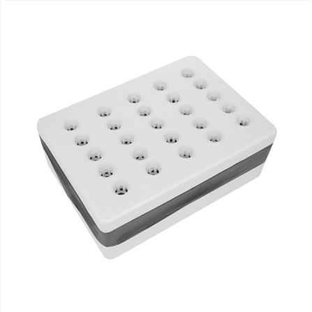 กล่องโฟมเพาะปลูกครบชุด SPRING 25 หลุม สีขาว