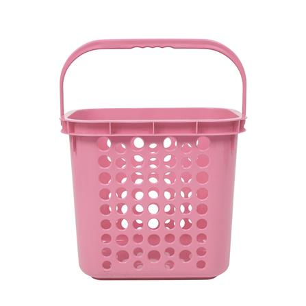 ตะกร้าผ้าเหลี่ยม ME LIVING TWIN 5010 สีชมพู_2