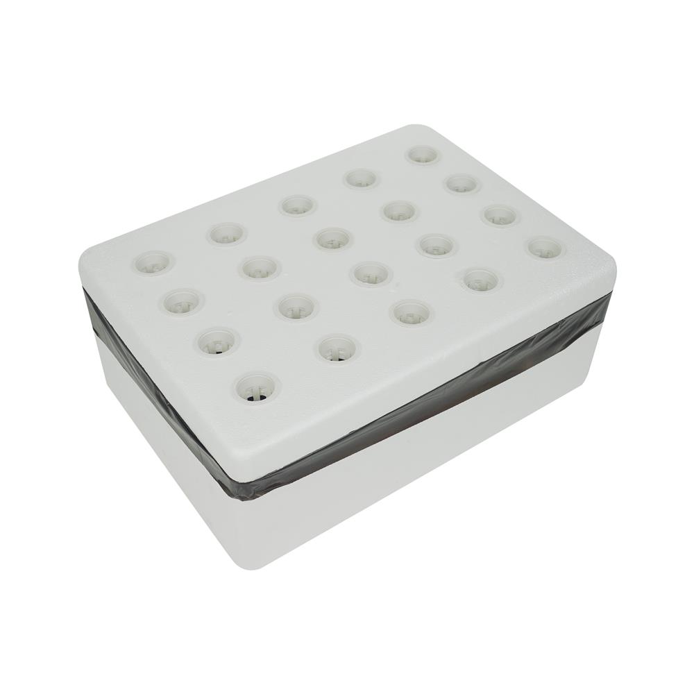 กล่องโฟมเพาะปลูกครบชุด SPRING 20 หลุม สีขาว