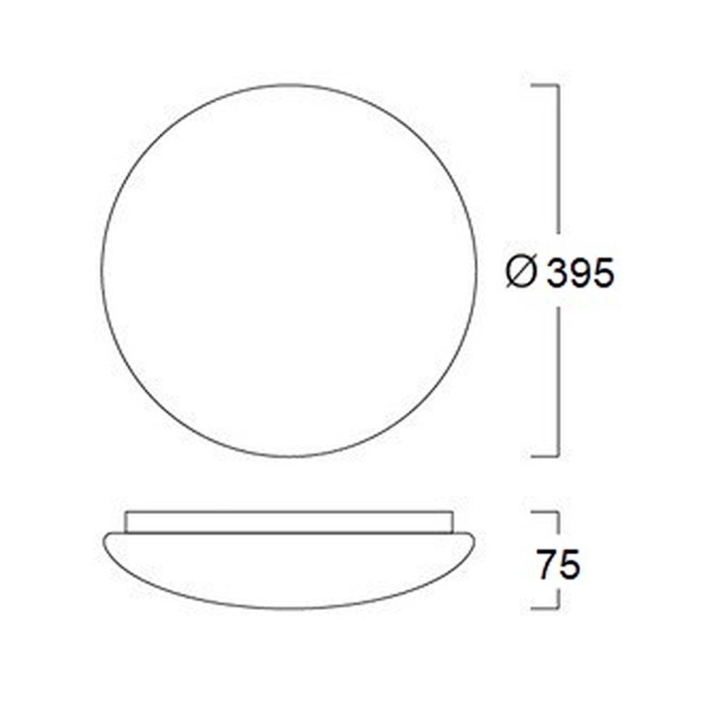 ไฟเพดาน LED LUMAX 03-A1373 15.5 นิ้ว 36 วัตต์ DAYLIGHT/COOL WHITE/WARM WHITE สีขาว