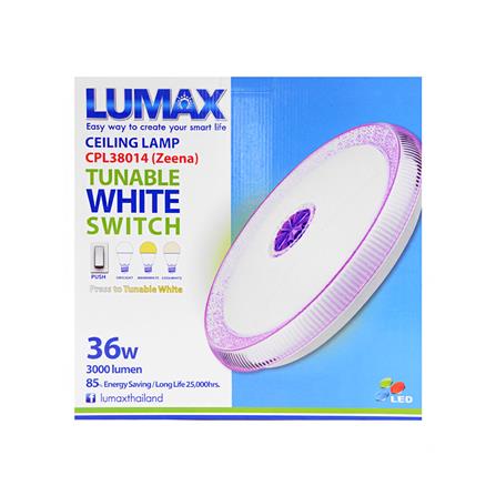 ไฟเพดาน LED LUMAX 03-A1373 15.5 นิ้ว 36 วัตต์ DAYLIGHT/COOL WHITE/WARM WHITE สีขาว_3
