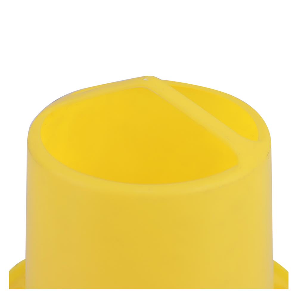 ถาดอาหารไก่ SPRING 1.5 กก. สีเหลือง