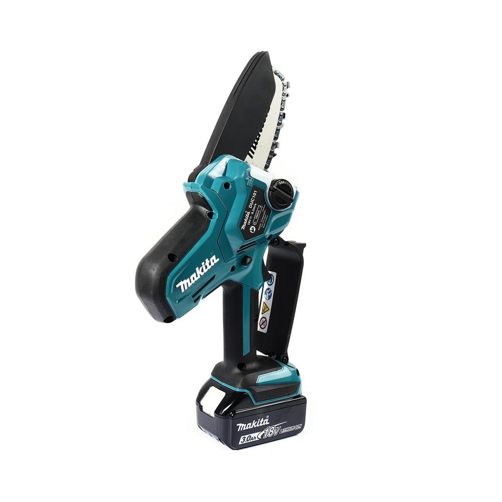 เลื่อยไฟฟ้าไร้สาย (พร้อมแบตเตอรี่) MAKITA DUC101SF 18 โวลต์