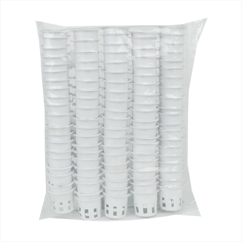 ถ้วยปลูกผักไฮโดรโปรนิกส์ SPRING สีขาว แพ็ก 100