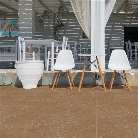 กระเบื้องพื้นพอร์ซเลน  16x16 นิ้ว COTTO พิซโซลี่ มาโรเน่ สีน้ำตาล ExC PM 0.96M2_5