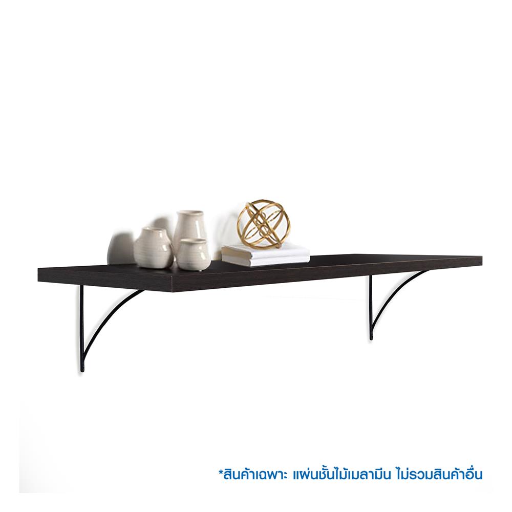 แผ่นชั้นไม้เมลามีน STACKO 120X24X1.6ซม. สีโอ๊ค