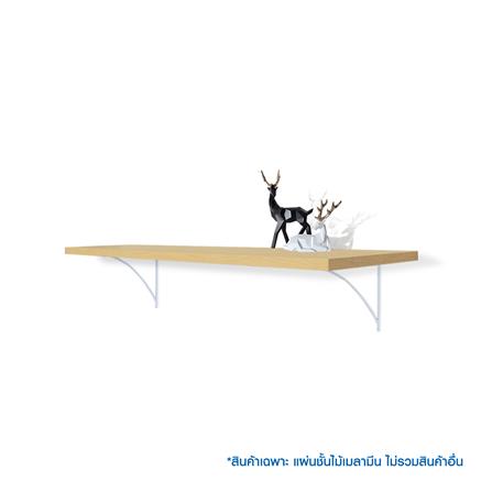 แผ่นชั้นไม้เมลามีน STACKO 80X24X1.6 ซม. สีเมเปิ้ล_3