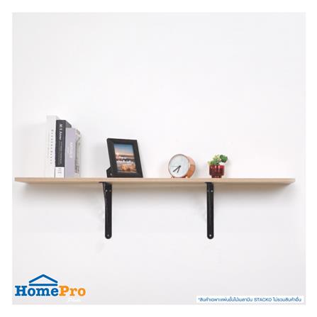 แผ่นชั้นไม้เมลามีน STACKO 120X20X1.6ซม. สีไวท์โอ๊ค_5