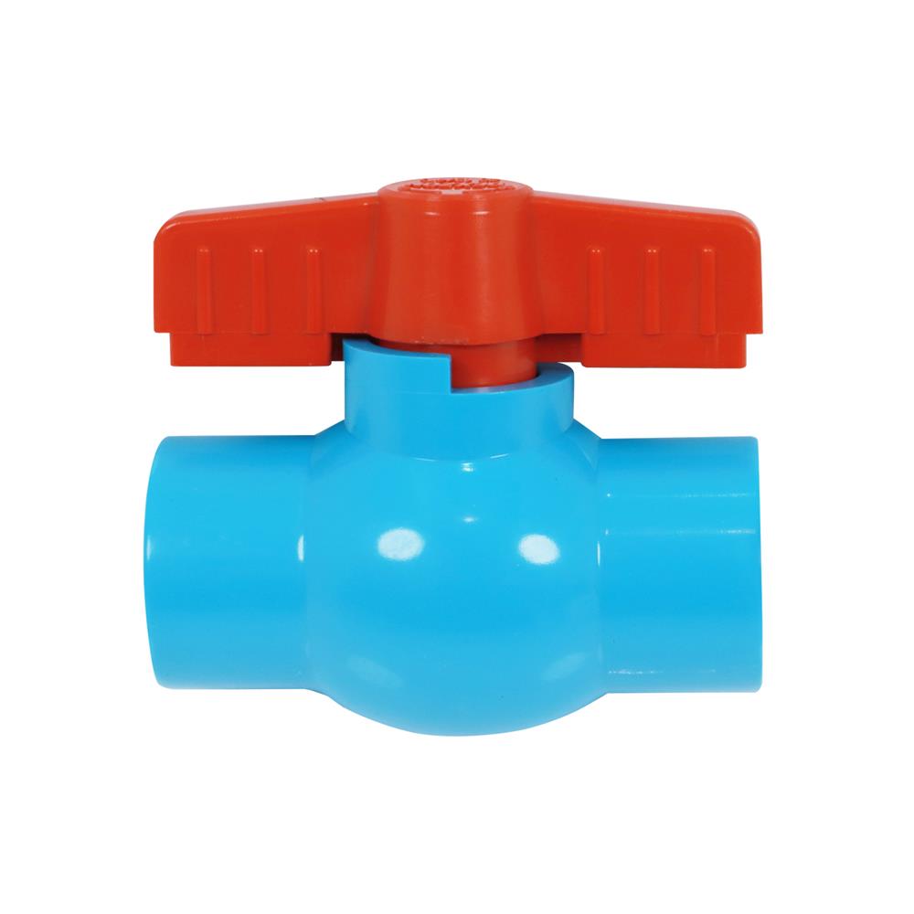 บอลวาล์ว PVC DEXZON 3/4 นิ้ว สีฟ้า