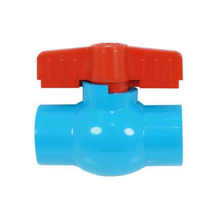 บอลวาล์ว PVC DEXZON 3/4 นิ้ว สีฟ้า_1