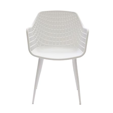 เก้าอี้พลาสติก PIONEER PN92621 สีขาว_1