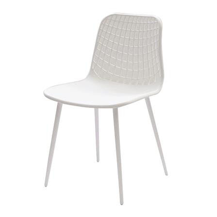 เก้าอี้พลาสติก PIONEER PN92620 สีขาว