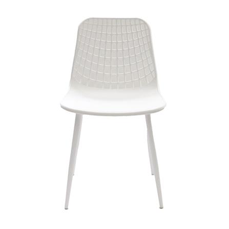 เก้าอี้พลาสติก PIONEER PN92620 สีขาว_1