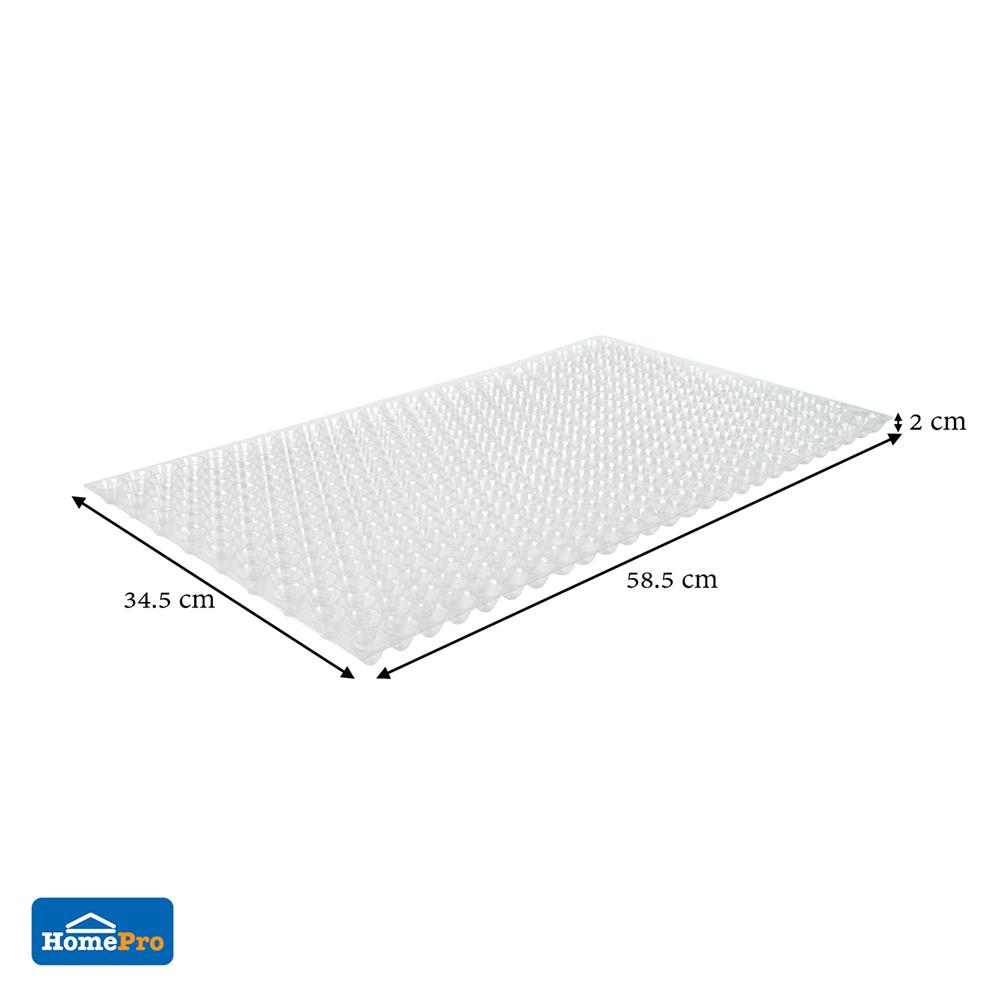 ถาดเพาะนาโยน SPRING 434 หลุม สีใส