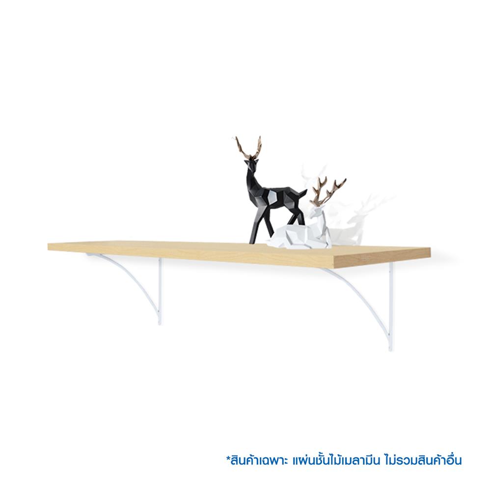 แผ่นชั้นไม้เมลามีน STACKO 60X24X1.6 ซม. สีเมเปิ้ล