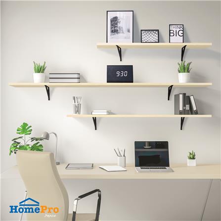 แผ่นชั้นไม้เมลามีน STACKO 60X24X1.6 ซม. สีเมเปิ้ล_4