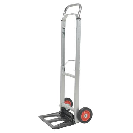 รถเข็น 2 ล้อพับได้ MATALL 90 กก. สีเงิน_2