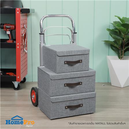 รถเข็น 2 ล้อพับได้ MATALL 90 กก. สีเงิน_9