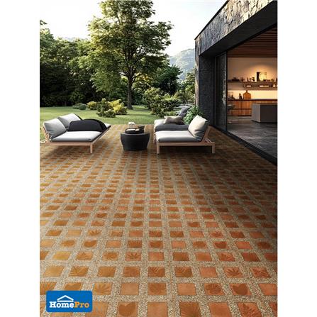 กระเบื้องพื้น 16x16 นิ้ว DURAGRES ซากาด้า น้ำตาล A 0.96 ตร.ม._2