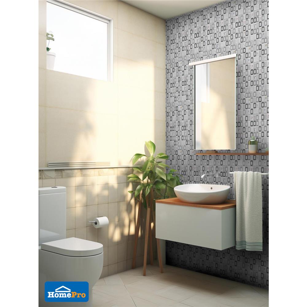 กระเบื้องผนัง 30x45 ซม. MAXIMUS ยูริ เกรย์ 0.81 ตร.ม.