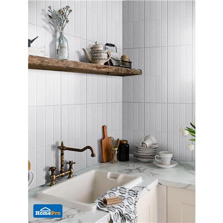 กระเบื้องผนัง 10x16 นิ้ว COTTO แทนเจอรีน ขาว PM HYG 1 ตร.ม._1