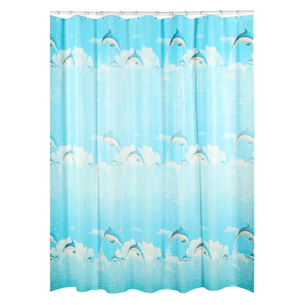 ม่านห้องน้ำ PEVA WSP SCP-18/U8074 180X180 ซม.