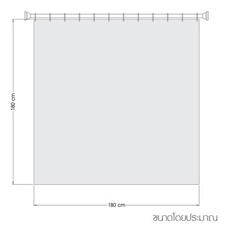 ม่านห้องน้ำ PEVA WSP SCP-18/U8074 180X180 ซม._3