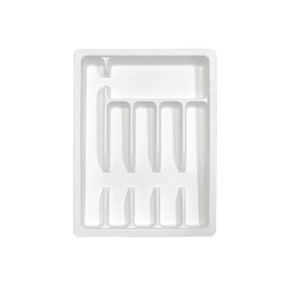 ถาดใส่อุปกรณ์ครัว ปรับขนาดได้ 8 ช่อง KECH TIDY สีขาว