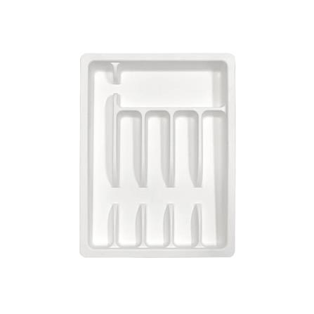 ถาดใส่อุปกรณ์ครัว ปรับขนาดได้ 8 ช่อง KECH TIDY สีขาว_1