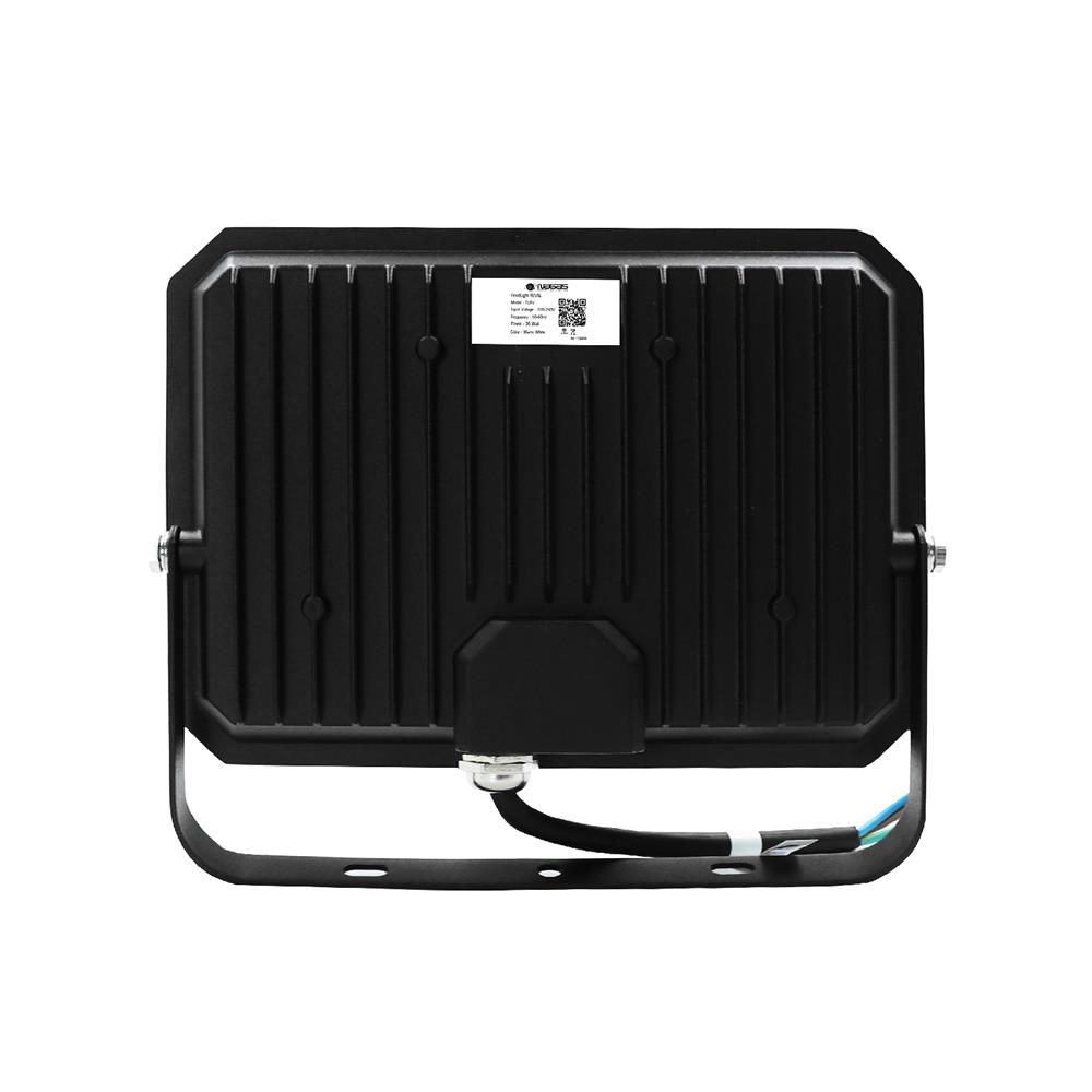 สปอตไลท์ภายนอก LED NAGAS REVAL 30 วัตต์ WARM WHITE สีดำ