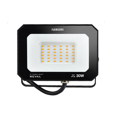 สปอตไลท์ภายนอก LED NAGAS REVAL 30 วัตต์ WARM WHITE สีดำ_1