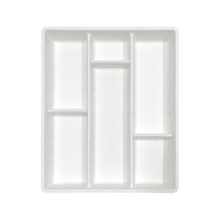 ถาดใส่อุปกรณ์ครัว ปรับความยาวได้ 6 ช่อง KECH TIDY สีขาว_1