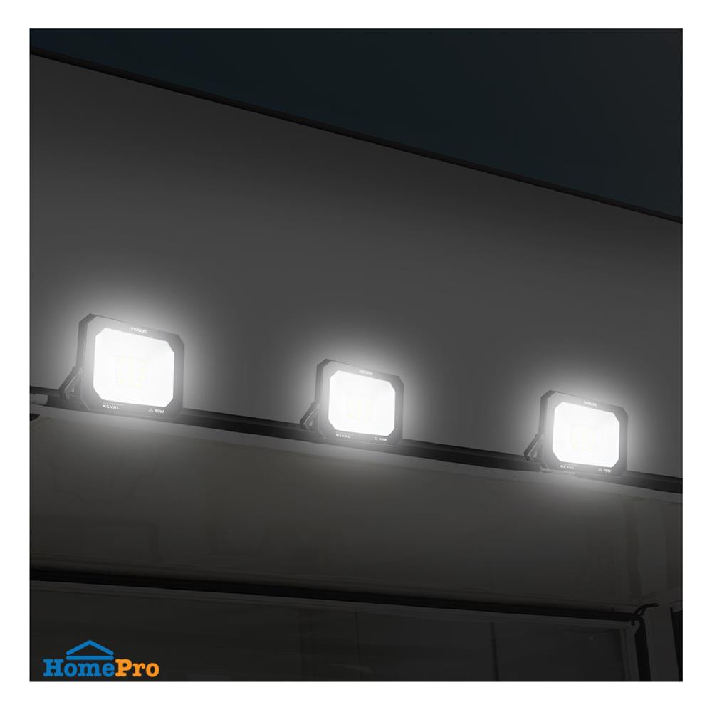 สปอตไลท์ภายนอก LED NAGAS REVAL 10 วัตต์ DAYLIGHT สีดำ