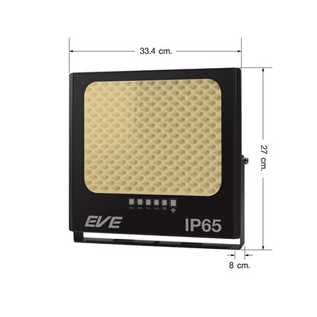 สปอตไลท์ SOLAR EVE 597129 300 วัตต์ WARM WHITE สีดำ_6