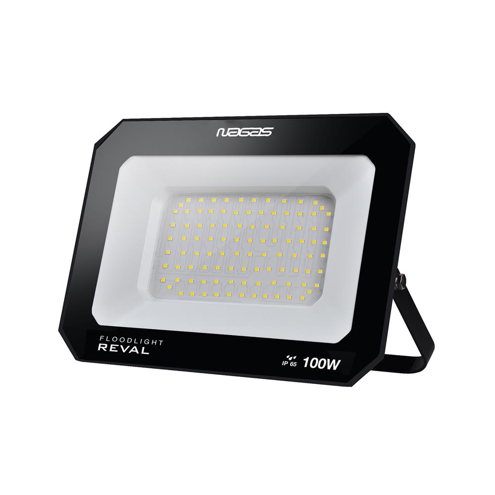 สปอตไลท์ภายนอก LED NAGAS REVAL 100 วัตต์ DAYLIGHT สีดำ