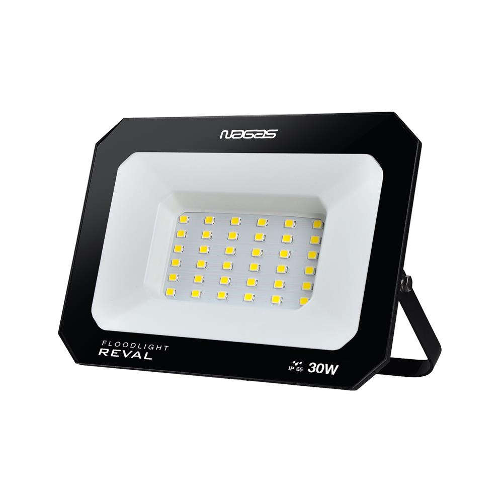 สปอตไลท์ภายนอก LED NAGAS REVAL 30 วัตต์ DAYLIGHT สีดำ